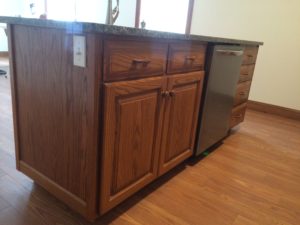 Island with Dishwasher